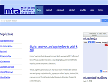 Tablet Screenshot of montebelloteachers.org